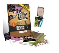 Hidden Games Scène du Crime - LE Roy EST Mort - Française - Jeu de scène de Crime réaliste, Jeu de détective passionnant, Jeu d'Escape Room