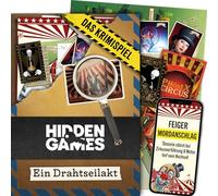 Hidden Games Tatort - A Wire Rope Act - German - Realistic Crime Scene Game, Exciting Detective Game, Escape Room Game