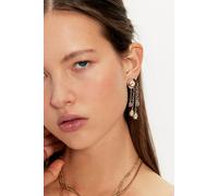 Hidden Gem Statement Earrings at Free People in Gold - female