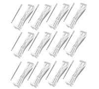 Hidden Gutter Hangers 5 Inch Set with Rust-Proof Screw and 6 Inch Drill Bit for Seamless Mounting