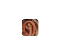 Hidden Helix Earring Dangle Flat Back Earrings for Women Hypoallergenic Cartilage Earrings Dainty Helix Piercing Jewelry