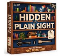 Hidden in Plain Sight Party Game for Adults, Kids & Families | 2-16 Players | Hilarious Hide-and-S ame for Families and Groups | 30 Objects, Three Ways to Play and Endless New Hiding Places | Ages 8+