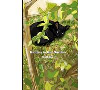 Hidden in the Garden: Black Cat Notebook | 110 pages, 5 x 8"