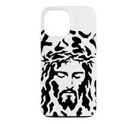 Hidden Jesus Face Optical Illusion Christian Case for iPhone 13 Pro Max