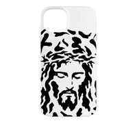 Hidden Jesus Face Optical Illusion Christian Case for iPhone 15 Plus