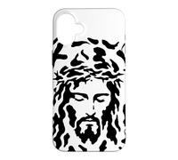 Hidden Jesus Face Optical Illusion Christian Case for iPhone 16 Plus