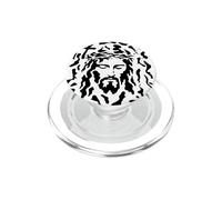 Hidden Jesus Face Optical Illusion Christian PopSockets PopGrip for MagSafe