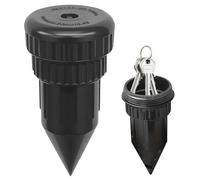 Hidden Key Holder for Outside Sprinkler Head Key Hiders Outside Waterproof Discrete Hiding Vault Case for Outdoor/Garden/Yard, Hide a