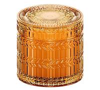 Hidden Label Zesty Bergamot Scented Candles, Crackling Wood Wick Soy Candles, Muse Collection 7.4oz Glass Jar Decorative Candles, Candles Gifts for Women on Valentines Day Birthday Mothers Day