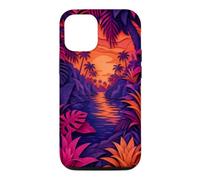 Hidden Lagoon Surrounded By Palms And Bromeliads Case for iPhone 12/12 Pro