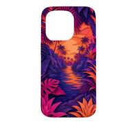 Hidden Lagoon Surrounded By Palms And Bromeliads Case for iPhone 15 Pro