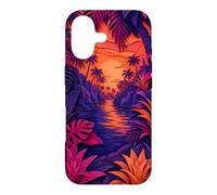 Hidden Lagoon Surrounded By Palms And Bromeliads Case for iPhone 17