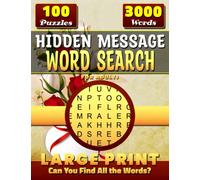 Hidden Message Word Search for Adults: Large Print. Hidden Word Find Puzzle Books. Secret Message Word Search. Circle a Word. Hidden Message Word Search for Adults.