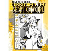 Hidden Object Sexy CowGirl Coloring Book