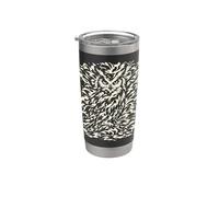 Hidden Owl Optical Illusion Stainless Steel Insulated Tumbler