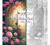 Hidden Petals: A Tranquil Garden Coloring Adventure: A Delightful Collection. Discover Serenity Through Delicate Floral Designs and patterns, unwind and relax (The Tranquil Garden Coloring Collection)