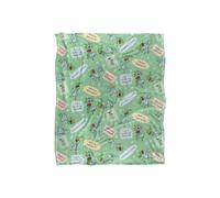 Hidden Pigeon Dont Let The Pigeon Drive The Sleigh Joy Pattern Silky Touch Super Soft Throw Blanket 152 X 127 cm in White Hidden Pigeon White 152 X 127 cm