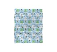 Hidden Pigeon Dont Let The Pigeon Drive The Sleigh Pattern Silky Touch Super Soft Throw Blanket 152 X 127 cm in White Hidden Pigeon White 152 X 127 cm