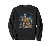 Hidden Pirate Treasure Chest for Adventure Seekers Sweatshirt