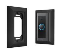 Hidden River Lab Genuine Wall Plate for Ring Video Doorbell Wired(Model 5AT3T5) - Premium Ring doorbell Mount - Black