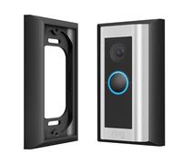 Hidden River Lab Ring Doorbell Mount - Genuine Wall Plate for Ring Wired Doorbell PRO (Formerly Ring PRO2) - Premium Adapter Plate - Black