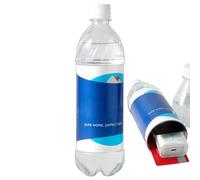 Hidden Safe Water Bottle - Secret Storage, Travel Flask | Leakproof Diversion Container, Compact Design for Gym Bag, Business Luggage, Outdoor Backpack, Hotel Room, 2.76x9.84 Inches
