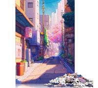Hidden Streets of The City Puzzle Challenging And Brainteasing 100 Percent Recycled Cardboard Jigsaw Puzzle for Adults Birthday Present 1000pcs (75x50cm)