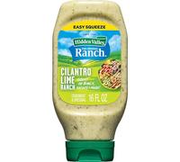 Hidden Valley Cilantro Lime Ranch Condiment and Dressing, Easy Squeeze Bottle, 16 Fluid Ounces