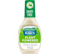 Hidden Valley The Original Ranch Plant Powered, Dairy Free, Ranch Salad Dressing and Topping, Gluten Free, 12 fl oz