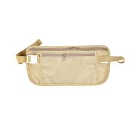 Hidden Waist Pack, Underwear Money Belt With Protection, Travel Security Pouch For Passport And Cash, Khaki, Mass Beauty