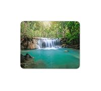 Hidden Waterfall Mouse Mat Pad - Exotic Forest Mum Sister Computer #14197