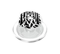 Hidden Wolf in Forest optical illusion PopSockets PopGrip for MagSafe