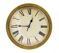 Hiddens Safe Wall Clock, Home Decoration Safe Wall Clock, 10'' Compartment Stash Box,For Securely Storing Jewelry Cash Credit Cards(Gold)