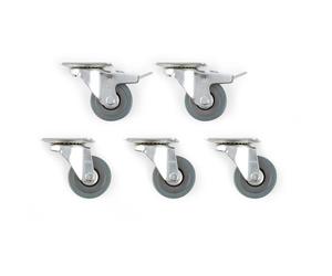 Hiddensee beach basket rollers