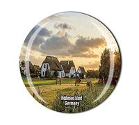 Hiddensee Island Mecklenburg-West Pomerania Germany Fridge Magnet Travel Souvenir Gift Magnetic Sticker