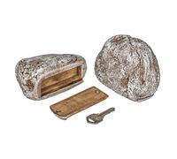 Hide A Key Fake Rock, Spare Key Outdoor Keeper Realistic Rock Key Hider for Garden, Yard, Lawn - Safely Hiking Your Spare Key Outdoor