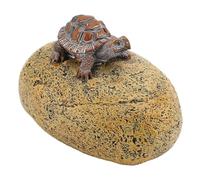 Hide A Key Outside, Outdoor Secret Safe Box for Keys Spare Key Hider Cash Hider Fake Stone Rock Yard House Accessories Key Holder for Outside for Garden or Yard, Geocaching