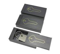 Hide a Magnetic Key Holder Emergency Box Secret Safe Spare Car Home House Key Hide (Small x 3)