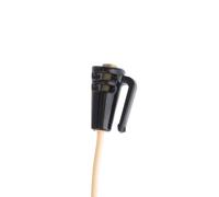 Hide-a-mic for DPA6060/6061 and Sennheiser MKE1, single piece, Bra-holder, Black