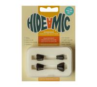 Hide-a-mic set for DPA 4060/4061/4071, 4 different holders in case, Black