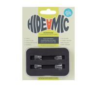 Hide-a-mic set for DPA6060/6061 and Sennheiser MKE1, 4 different holders in case, Transparent