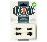 Hide-a-mic set for Sanken COS11, 4 different holders in case, Black