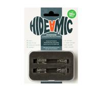 Hide-a-mic set for Sanken COS11, 4 different holders in case, Transparent