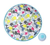 Hide and S at Toy 2 in 1 Simulation Cat Hunting Toy Funny Automatic Cat Ball Cat Chasing Ball for Indoor Cats (Blue)