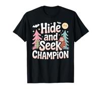 Hide and Seek Champion Sasquatch Night Forest Bigfoot T-Shirt