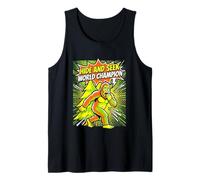 Hide and Seek World Champion Bigfoot Sasquatch Comic Tank Top