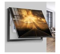 Hide Counter Paintings Effortless Opening and Closing Breaker Box Panel Cover Decorative Distribution Cover Decoration Balcony Dining Room(E,30x40cm)