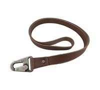 Hide & Drink, Lanyard Keychain Handmade from Full Grain Leather, Clip to Attach to House, Apartment, Car Keys - Great Gift, Single Malt Mahogany, One size
