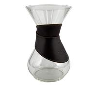 Hide & Drink, Pour Over Collar Handmade from Full Grain Leather - Stylish Complement for Coffee Maker, Accessory to Secure Collar - Durable, Natural Materials, Long Lasting Replacement - Bourbon Brown