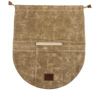 Hide & Drink, Skillet Bag Cover Handcrafted from Water-Resistant Waxed Canvas - Protective Case for Frying Pan, Cast Iron Skillets, Durable Cookware Storage - Great for Travel, Camping - Fatigue